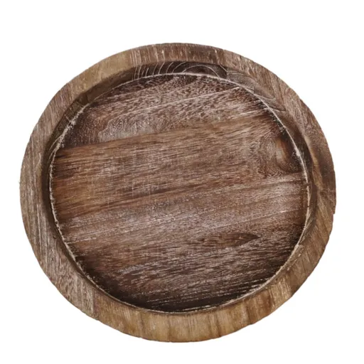 Baking Trays and Trays , Rustic Wooden Tray Candle Holder Plate Pillar Candle Tray Wood for Farmhouse Kitchen Countertop Coffee Table Home Decor COL