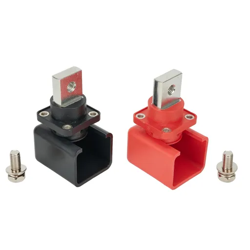 2X300/400A Brass Lithium Battery Terminal Connector Energy Storage Terminal 300A 400A