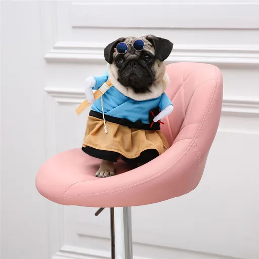 Pet Dog Transformation Costume Polyester Taro Urashima S
