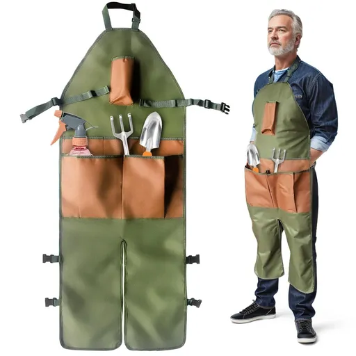 big and tall apron is made of wear-resistant canvas,aprons with pockets suitable for durable canvas apron