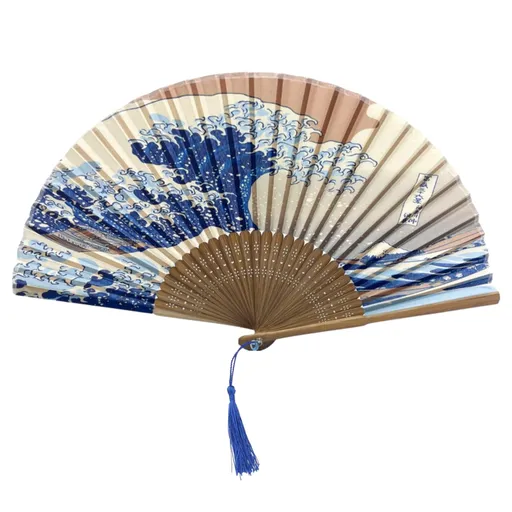 Handmade Folding Fan Chinese Fan Folding Hand Held Silk Bamboo Fan Art Prints Pocket Fan Home Decor Folding Fan Handheld Fan