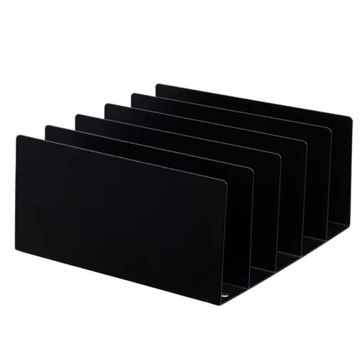 Desk File Organizer Metal File Folder Holders File Sorter Document Organizers for Office School and Home Use