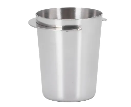 51mm Stainless Steel Coffee Machine Handle Dosing Cup, Coffee Powder Feeder Part