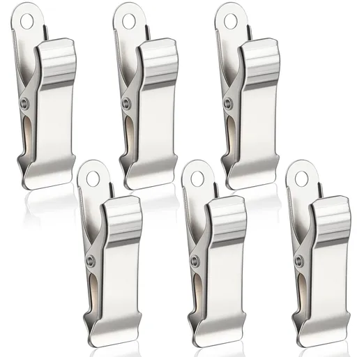 Metal Mini Clamps Mini Spring Clamp Crocodile Alligator Clips Alligator Clamps 1/2 Inch Wide Crocodile Clamps for Work（6 Pcs)
