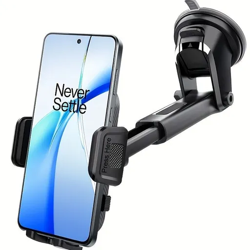 Car Phone Holder Universal Phone Mount Windshield Phone Holder Dashboard Car - Black - Size 01