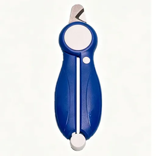 Dog Nail Clippers Pet Scissors Without File Dog scissors Quiet Blue