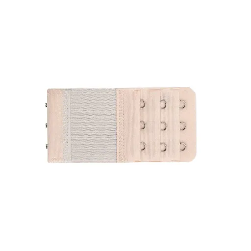 Maternity Strap Clip On Bra Extender Extension 3 Hooks Ladies Plus Size - Beige