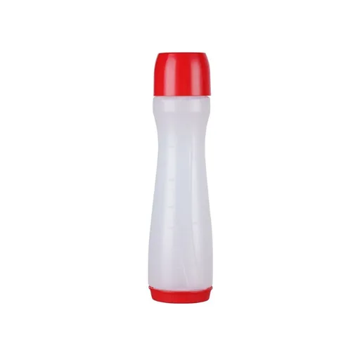 2 pack Premium Pancake Pen - Batter Squeeze Bottle for Perfect Pancake Designs | Easy-to-Clean Pancake Batter Dispenser with Drip-Free Valve | Ideal for Pancakes, Waffles, and Baking Needs（red）