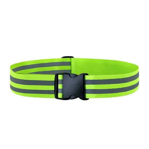 Reflective Band Strap Safety Reflective Glow Belt High Visibility Reflective Waist Belt for Arm, Wrist, Ankle, Leg Running