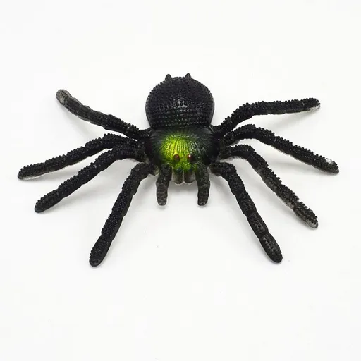 3pcs Simulation Spider Fake Spider, Fake Spiders Prank Props for Halloween Party Decoration(Large Spider)