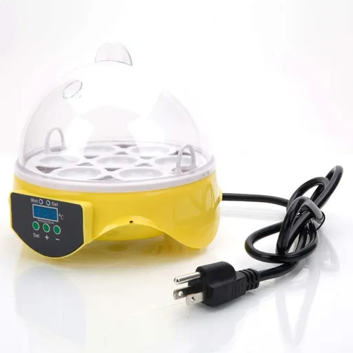 7 Chicken Incubators for Hatching Eggs, Egg Incubator with Temperature Control for Hatching Chicken, Duck, Goose, and Quail Eggs