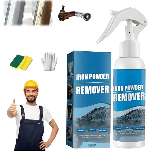 Multi-functional Quick-Acting Rust Removal Spray, 100 Ml Large Capacity Fast Acting Rust Remover Spray, Application for Metal Bikes Tools Tools Cars & Household Surfaces.