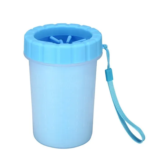 Portable Dog Paw Washer/Paw Cleaner,Reusable Washer & Cleaner Cup | Keeps Fur Paw Clean Blue 9*11cm
