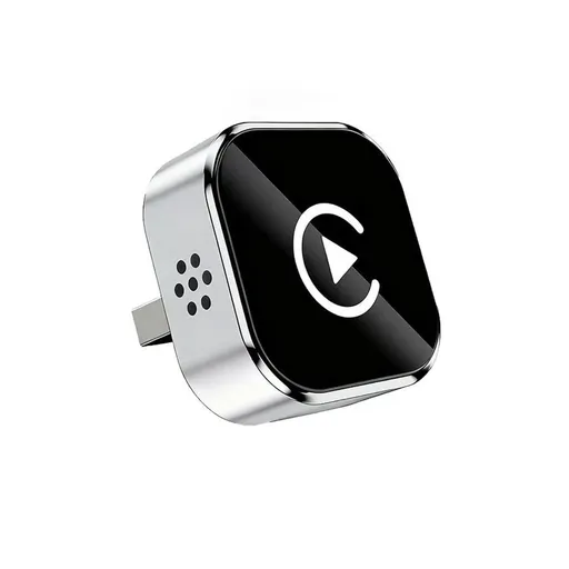 Wireless CarPlay Adapter USB Design Plug and Play Stable Connection Bluetooth Fast Connection for Toyota GR86 2022 2023 2024 2025 2026 Silver Size