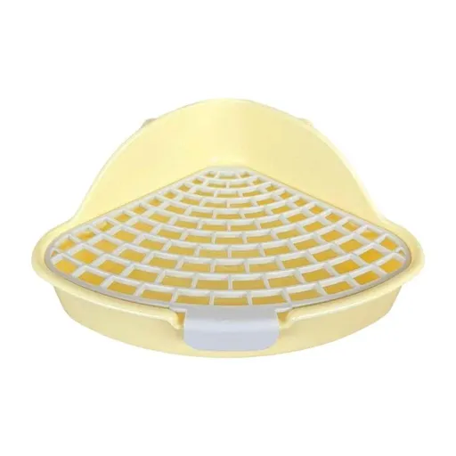 Rabbit Litter Box And Small Animals Pet Toilet Pee Pad Supplies Potty Rabbit - Yellow