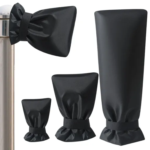 Faucet Antifreeze Cover Outdoor Faucet Reusable Cover Garden Reflective Faucet Socks Winter Spout Cover for Faucet Insulation Hose Bib and Heat Preservation 19*14cm A