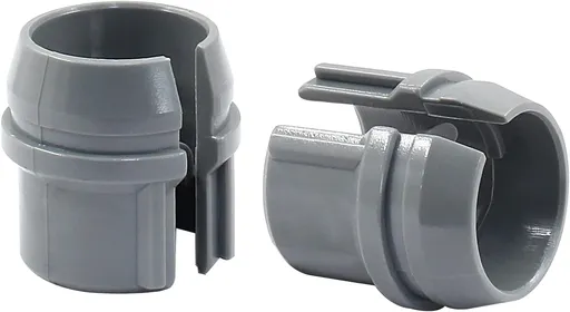 50 PCS 1/2 Inch Non-Metallic Cable Connector, Quick Installation Labor Saving Cable Connector for 14/2-10/3 AWG Single Cable, 14/2-12/2-14/3 AWG Two Cables