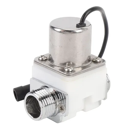 Water Control Electric Pulse Solenoid Valve G1/2in DC Plastic Stainless Steel Automatic Switch Accessory