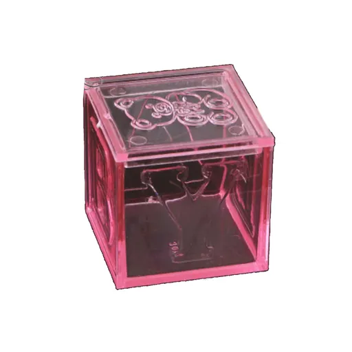 House Of Dasein Littlest Block Storage - Pink - 3X3cm