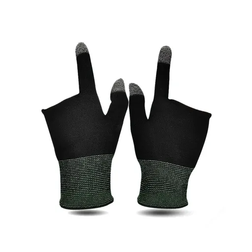 Finger Gloves for Gaming,E-Sports Gaming Gloves thumb sleeves for Highly Sensitive Nano-Silver Fiber Material