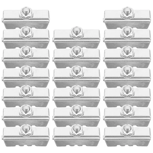 20Pcs Professional Bike Brake Pads Set Noise Reduction Rubber and Metal for Cycling Safety