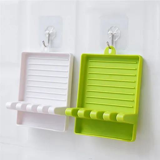 Kitchen Spatula Rack 2 Pieces, Household Soup Spoon Chopsticks Pot Cover Rack, Multi-Functional Storage Kitchen Rack
