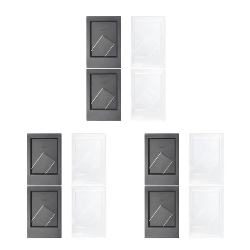12-Piece Mini Photo Frame Set for Desk and Home Decoration, Small Picture Frames Fits 3-Inch Photos, Ideal for Display