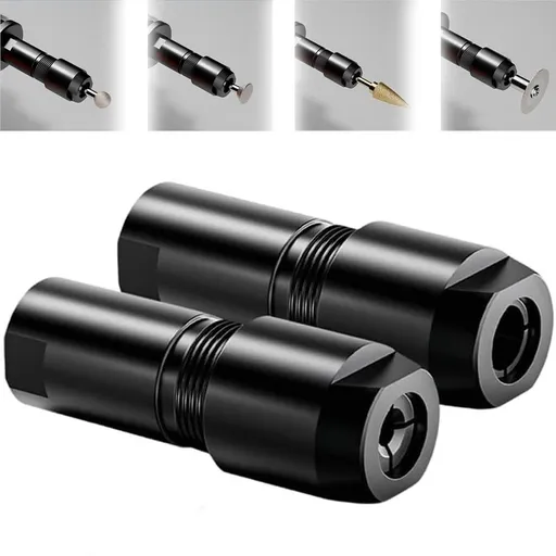 Adapter, Angle Grinder Conversion Kit for Converting 100-Type Grinder to Straight Grinder, Drill Chuck Adapter Tool for 6mm and 3mm Bits