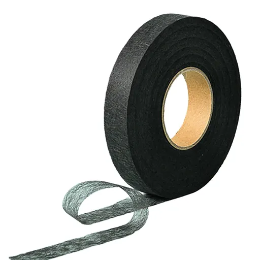 Iron on Hemming Tape, Hem Tape No Sew, Iron on Tape for Hemming, Non Sewing Tape, Fusible Tape Adhesive for Curtain, Pants, Clothes, 1 Roll, 0.78 In x 80 Yards 0.98 In x 80 Yards Black