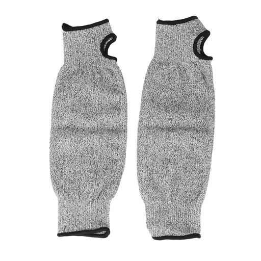 Cut Resistant Arm Sleeves HPPE Protective Safety Arm Guard for Gardening Wood Carving 36cm