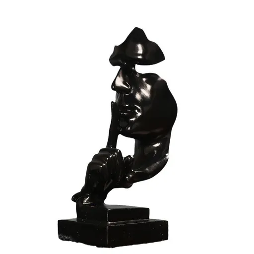 Hinge Head Home Decoration, Abstract Art Sculpture Home Resin Statue Decorative Statue Home Decorative Ornaments