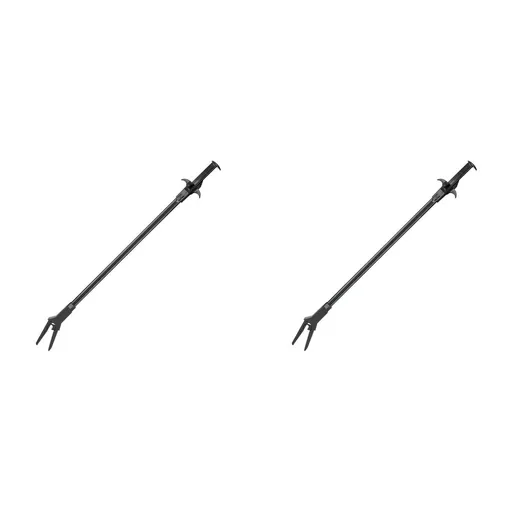 1/2Pcs Aquarium Tongs Long Handle Aquatic Grass Clamp Cleaning Tweezer - for Fish Tank 20 Inch, Long Tweezers for Maintenance & Fish Feeding