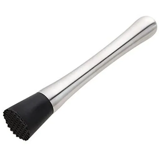 Stainless Steel Muddler,Long Handle Bar Tool ,Fruit Drinks,and Mixology,Durable Drink Masher for Home or Professional Use
