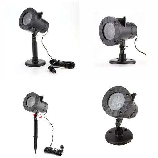 Projector - Projection Lamp - Halloween Decoration - Outdoor Christmas Projector - Halloween Projector - IP65 Waterproof LED Projection Lamp - For Christmas, Halloween, Outdoor Decorations and Club Parties