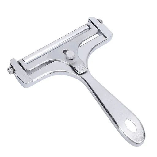 Stainless Steel Handheld Cheese Cutter Adjustable Wire Cheese Slicing Tool Butter Cheese Shaver