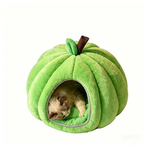green Pumpkin Short Plush Version S