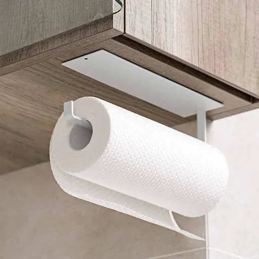 Kitchen Roll Holder Wall Mount No Drill Kitchen Paper Towel Holder