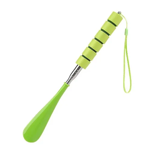 2 pack Shoe Horn Retractable Stainless Steel Long-Handle Foldable Shoe Puller for Seniors Extended Travel Pregnant Women