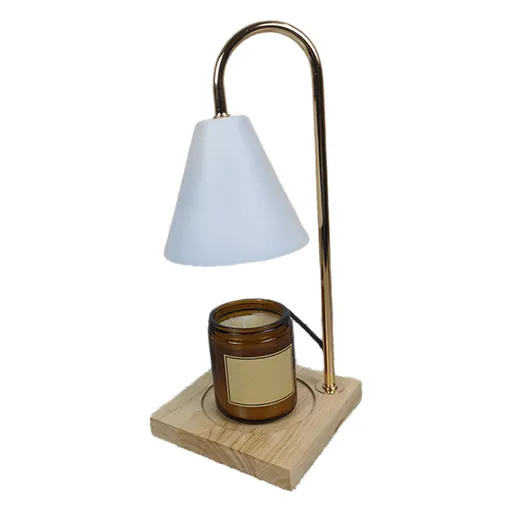 Candle Warmer Lamp Dimmable Smokeless Decorative Romantic Candle Wax Melting Light for Bedroom Bedside Living Room