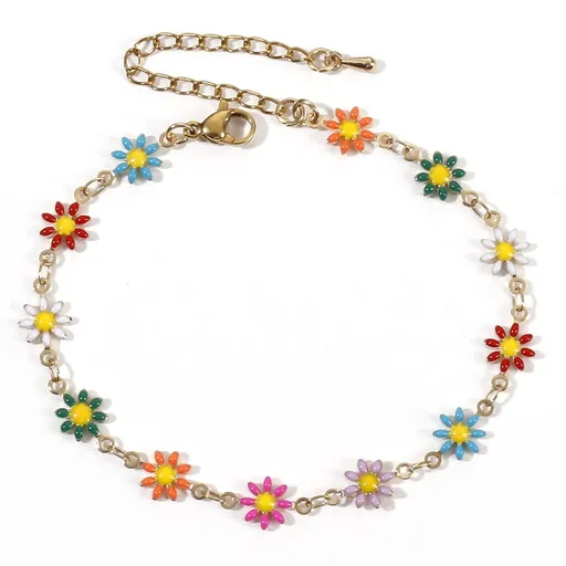 Gold Chain Bracelet for Women 14K Gold Plated Dainty Bracelets with Adjustable Chain Cute Bracelet Gold Trendy Jewelry