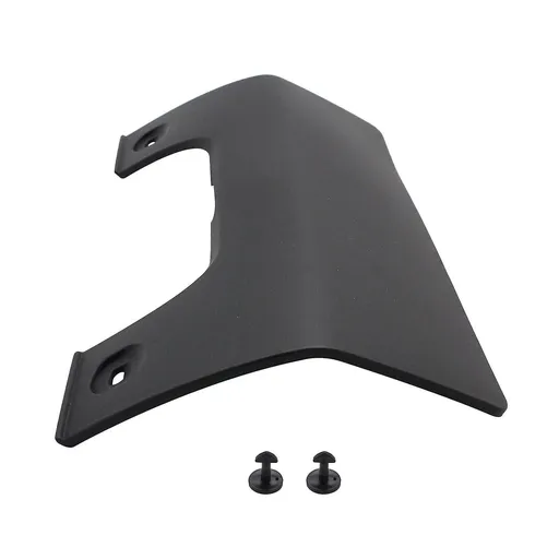 Towbar Cover & Clips for Rear Bumper, Replacement for Land Rover Discovery 3 & 4, Plastic material, direct exterior replacement, Black Color
