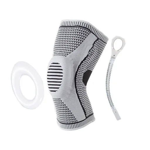 2 Pack Knee Sleeve Gray Size XXL
