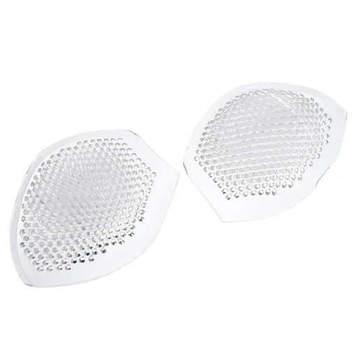 Worgeous Silicone Bra Pads for Women Transparent Reusable Cup Shaped Inserts Well Fixed Not Easy to Fall Off 1 Pair
