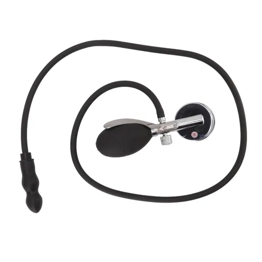Vagina Ball Pressure Gauge Inflatable Anal Plug Vagina Relaxation Pressure Gauge for Women