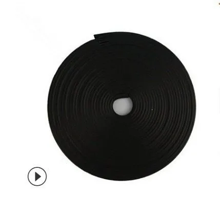 Ning zhi Rubber Wheel Hub Anti Collision Strip 8CM Black (8.1m rolls)