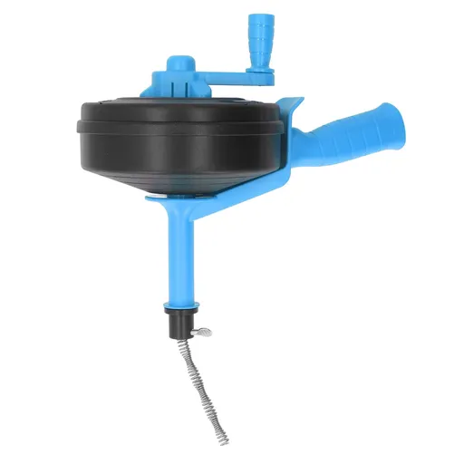 Drain Snake High Hardness 65 Manganese Steel Double Modes Plumbing Drain Auger for Toilet Kitchen Bathroom 7.5m / 24.6ft