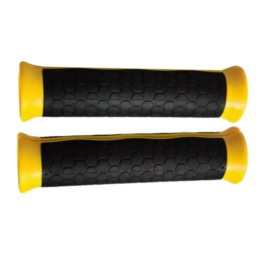 2 Pieces Fitness Resistance Band Handles Exercise Band Handle Strength Training - Yellow