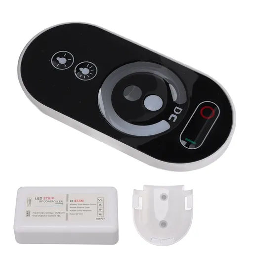 RF LED Remote Controller Wireless Intelligent Touch RGB Dimmer for LED Strip Light 18A DC12‑24V