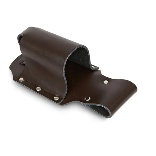PU Leather Beer Holsters, Beer Holder Belt Drink Waist Bag for Travel, Outdoor, Backyard Classic Beer Holster(Brown)