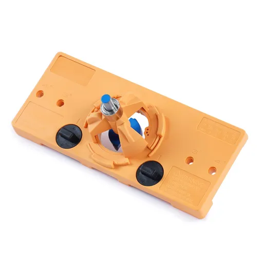 Concealed Hinge Jig, Cabinet Hinge Jig with C-Type Clamp and Accessories, PA66 Nylon and Steel Material, Accurate Hinge Drill Jig Woodworking Tool for Doors Cabinets Hinges Mounting